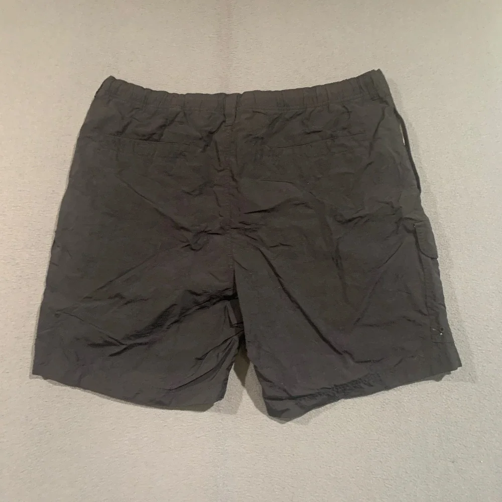 Tommy Bahama Swim Trunks Mens‎ XL Black Palm Jacquard Drawstring